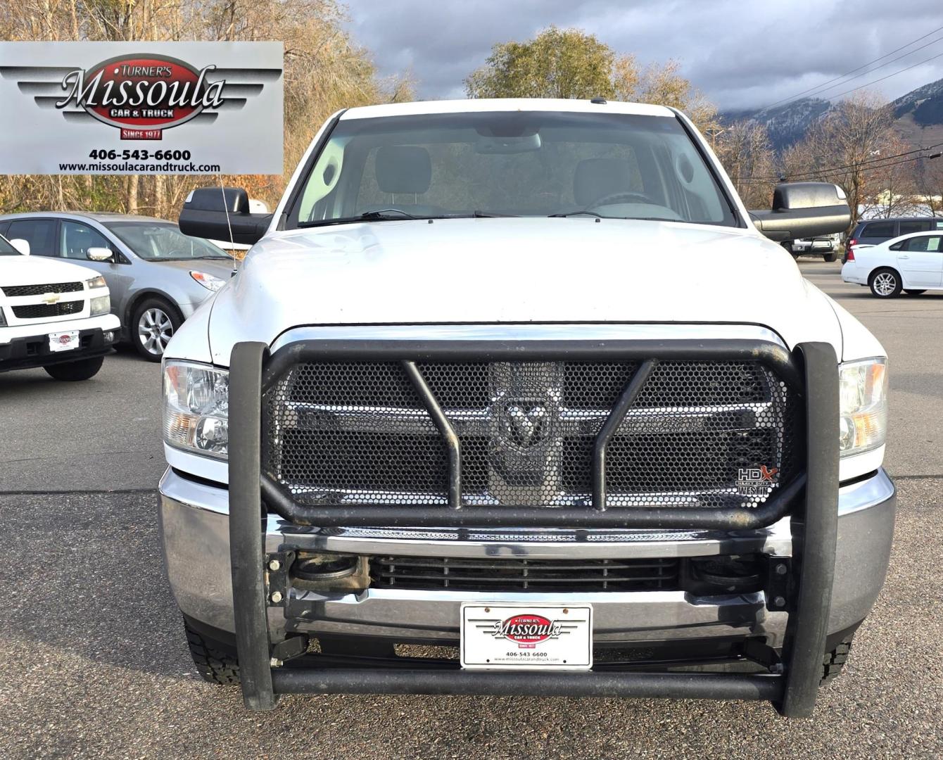 2015 White /Black RAM 2500 Tradesman Regular Cab 4WD (3C6MR5AJ5FG) with an 6.4L V8 engine, 6-Speed Automatic transmission, located at 450 N Russell, Missoula, MT, 59801, (406) 543-6600, 46.874496, -114.017433 - Photo#2