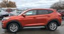 2017 Orange /Black Hyundai Tucson SE w/Preferred Package AWD (KM8J3CA44HU) with an 2.0L L4 DOHC 16V engine, 6A transmission, located at 450 N Russell, Missoula, MT, 59801, (406) 543-6600, 46.874496, -114.017433 - Beautiful Clean AWD SUV. 2.0L I4 Engine. 6 Speed Automatic Transmission. Heated Power Seats. Navigation. Infinity Sound System. AM FM SAT. Bluetooth Audio and Phone. Blindspot Detection. Backup Camera. - Photo#1