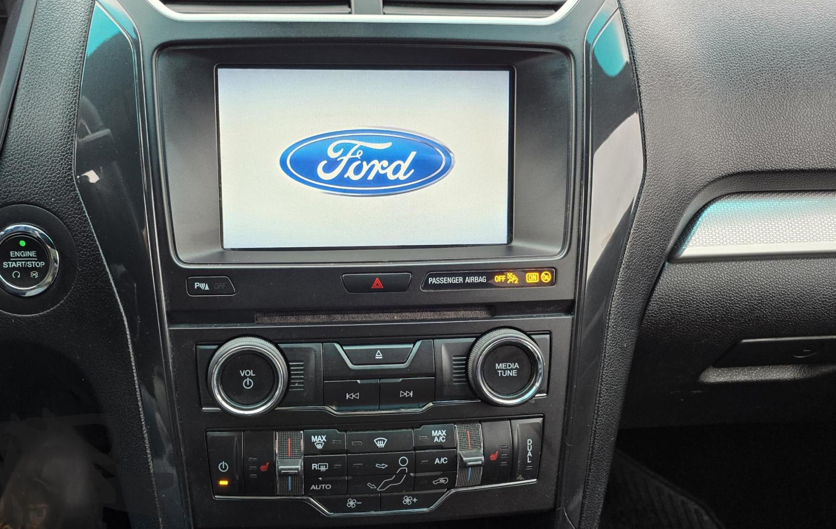 2016 Silver /Black Ford Explorer XLT 4WD (1FM5K8D85GG) with an 3.5L V6 DOHC 24V engine, 6-Speed Automatic transmission, located at 450 N Russell, Missoula, MT, 59801, (406) 543-6600, 46.874496, -114.017433 - One Owner 4WD SUV. 3.5L V6 Engine. 6 Speed Automatic. 3rd Row Seating. Leather Heated Front Seats. Heated Steering Wheel. AM FM SAT CD. Bluetooth Audio and Phone. Power Liftgate. Power Windows and Locks. Remote Start. Dual Climate Control. Remote Start. 2 Key Fobs. - Photo#14