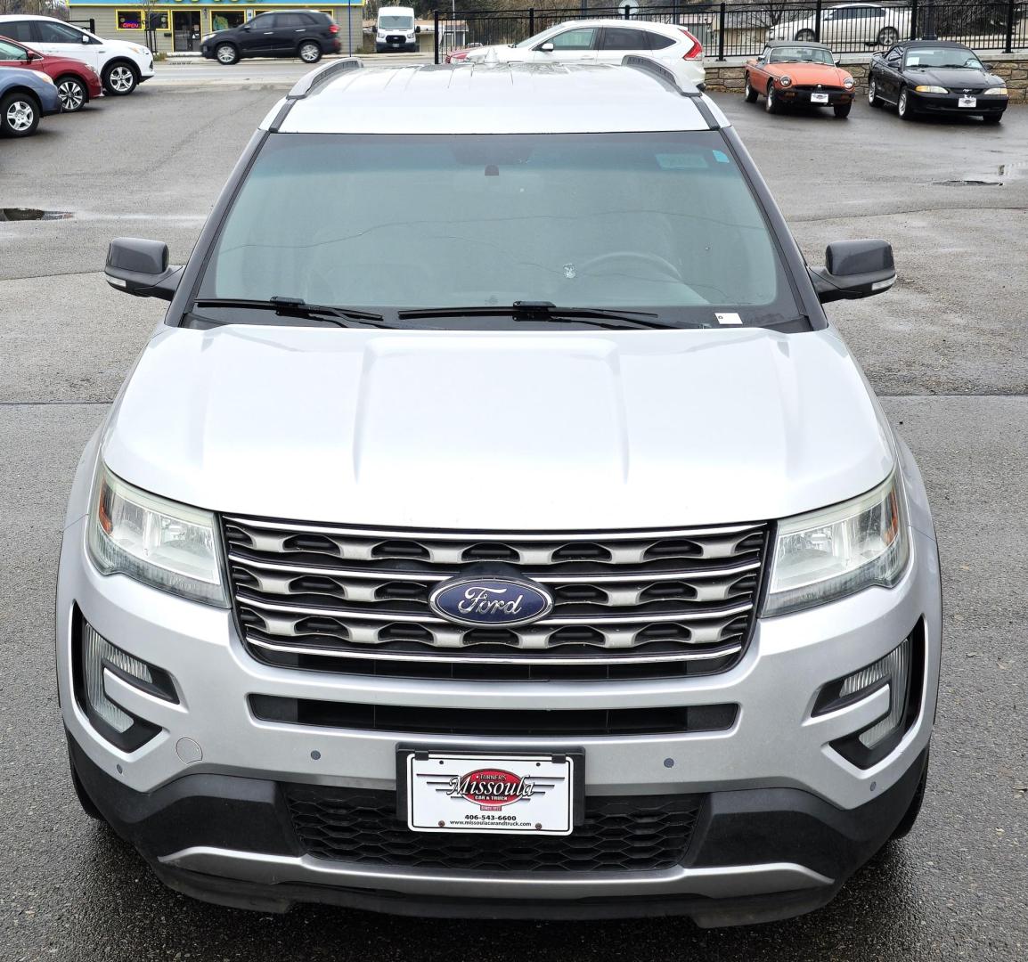 2016 Silver /Black Ford Explorer XLT 4WD (1FM5K8D85GG) with an 3.5L V6 DOHC 24V engine, 6-Speed Automatic transmission, located at 450 N Russell, Missoula, MT, 59801, (406) 543-6600, 46.874496, -114.017433 - One Owner 4WD SUV. 3.5L V6 Engine. 6 Speed Automatic. 3rd Row Seating. Leather Heated Front Seats. Heated Steering Wheel. AM FM SAT CD. Bluetooth Audio and Phone. Power Liftgate. Power Windows and Locks. Remote Start. Dual Climate Control. Remote Start. 2 Key Fobs. - Photo#8