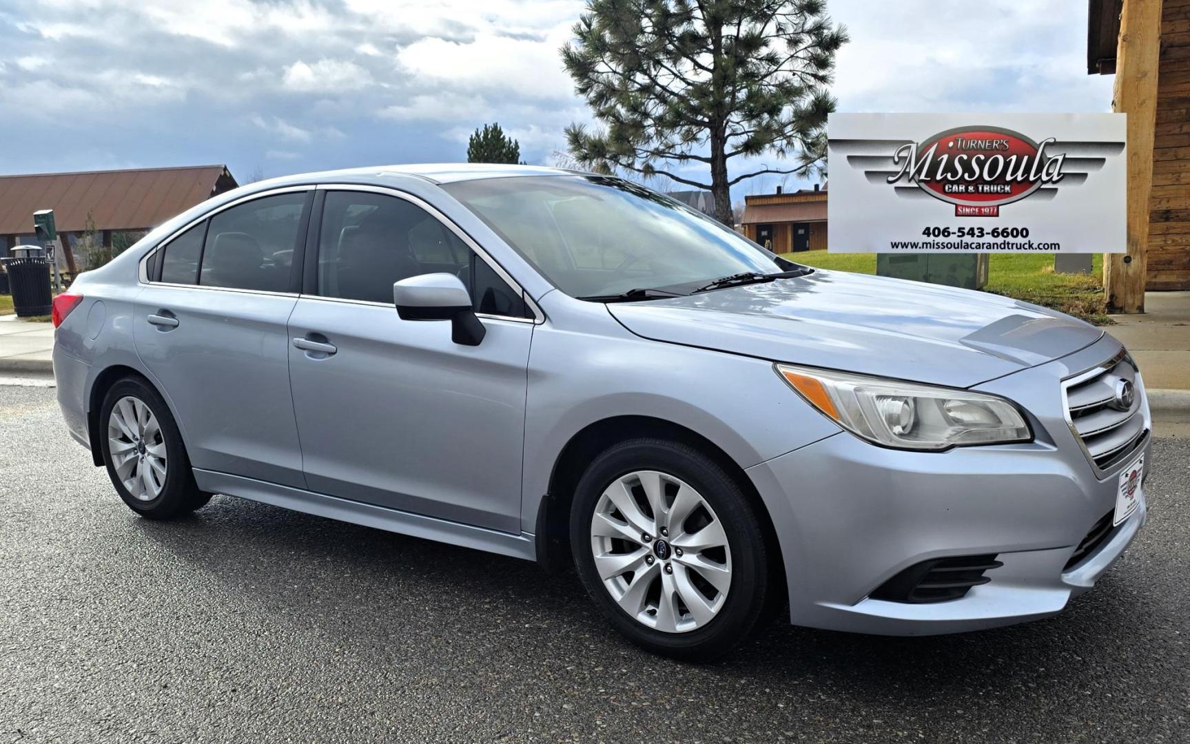 2015 Silver /Black Subaru Legacy 2.5i Premium (4S3BNBC63F3) with an 2.5L H4 SOHC 16V engine, 6-Speed Automatic transmission, located at 450 N Russell, Missoula, MT, 59801, (406) 543-6600, 46.874496, -114.017433 - Very Clean AWD Subaru. 2.5L H4 Engine. Automatic. AM FM SAT CD. Bluetooth Audio and Phone. Heated Seats. Power Drivers Seat. Air Cruise Tilt. Backup Camera. - Photo#3