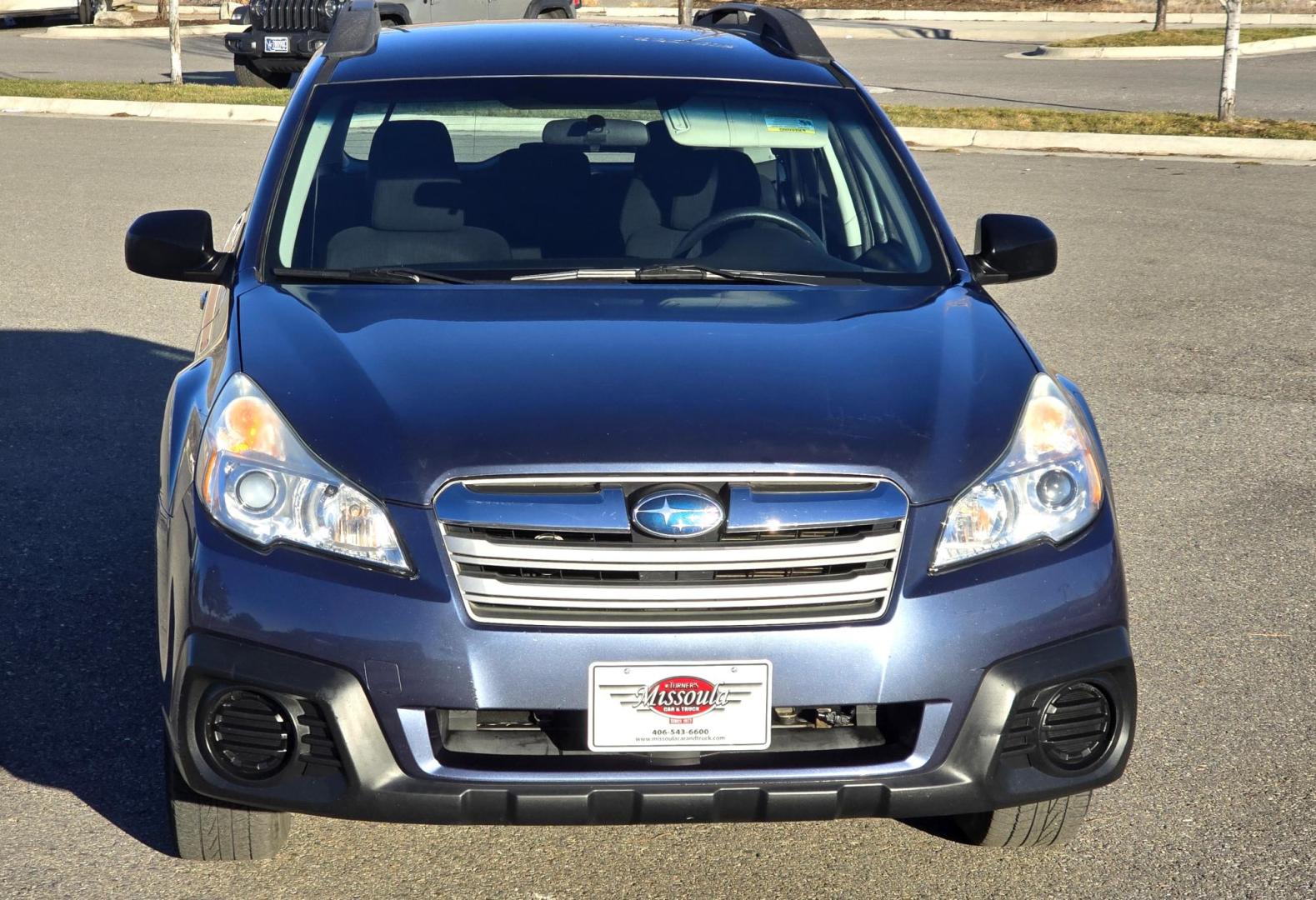 2013 Blue /Black Subaru Outback 2.5i (4S4BRBAC2D1) with an 2.5L H4 DOHC 16V engine, 6 Speed Manual transmission, located at 450 N Russell, Missoula, MT, 59801, (406) 543-6600, 46.874496, -114.017433 - One Owner Outback. Good Miles. 2.5L H4 Engine. Hard to Find 6 Speed Manual Transmission. Air Cruise Tilt. Bluetooth Audio and Phone. Power Windows and Locks. Drives and Shifts Great! - Photo#4