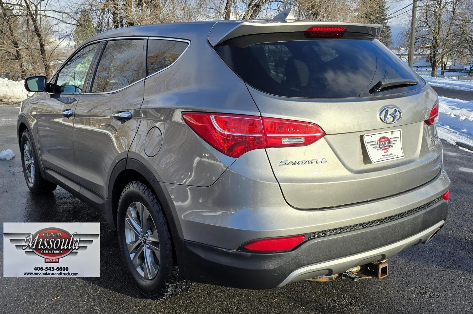 2014 Mineral Gray /Gray Hyundai Santa Fe Sport 2.4 AWD (5XYZTDLB5EG) with an 2.4L L4 DOHC 16V engine, 6-Speed Automatic transmission, located at 450 N Russell, Missoula, MT, 59801, (406) 543-6600, 46.874496, -114.017433 - Photo#6