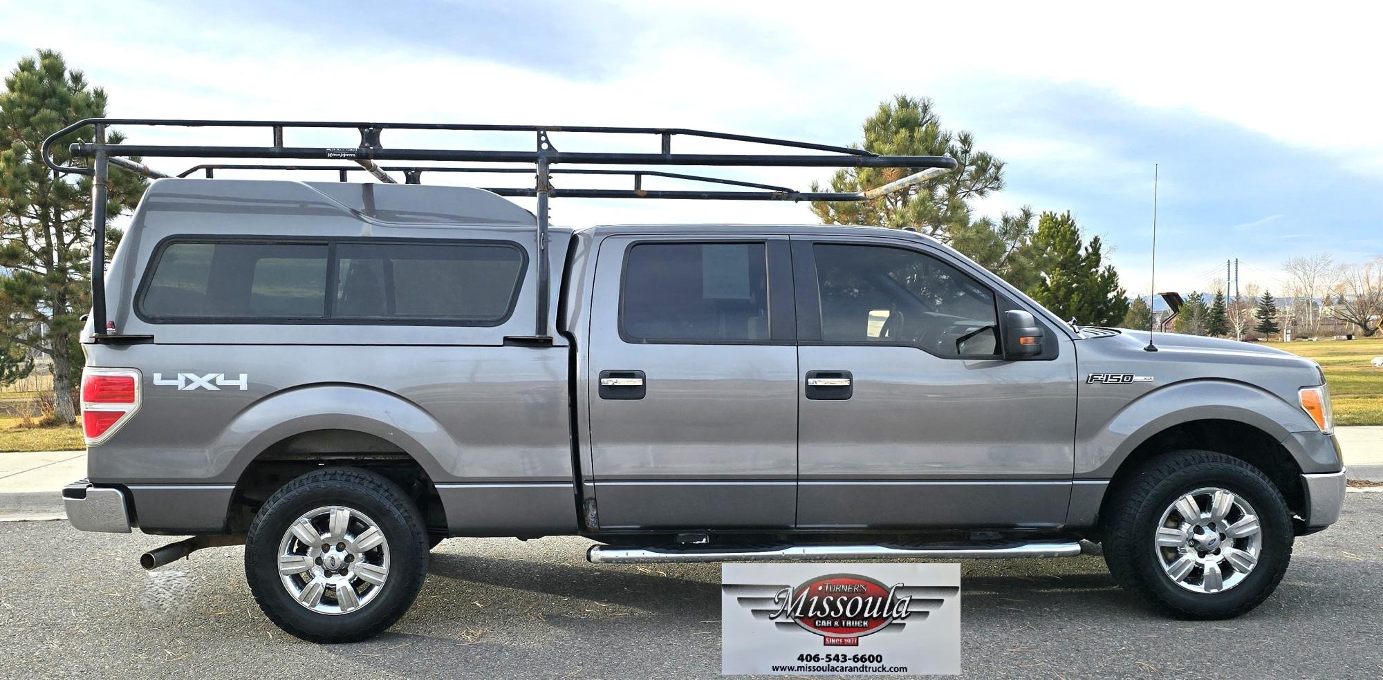 photo of 2010 Ford F-150 XLT SuperCrew 4WD with Topper and Rack