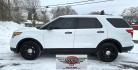 2013 White /Black Ford Explorer Police 4WD (1FM5K8AR5DG) with an 3.7L V6 DOHC 24V engine, 6-Speed Automatic transmission, located at 450 N Russell, Missoula, MT, 59801, (406) 543-6600, 46.874496, -114.017433 - Only 78K Miles! AWD. Police Interceptor. 3.7L V6 Engine. Air. Cruise. Tilt. Power Windows and Locks. AM FM CD Bluetooth. Backup Camera. - Photo#1