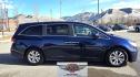 2014 Blue /Tan Honda Odyssey EX-L (5FNRL5H69EB) with an 3.5L V6 SOHC 24V engine, 6-Speed Automatic transmission, located at 450 N Russell, Missoula, MT, 59801, (406) 543-6600, 46.874496, -114.017433 - 3.5L V6 Engine. Automatic Transmission. 3rd Row Seating. Air. Cruise. Tilt. Power Sunroof. Heated Seats. Power Front Seats. Air. Cruise. Tilt. Power Sliding Doors. Backup Camera. - Photo#0