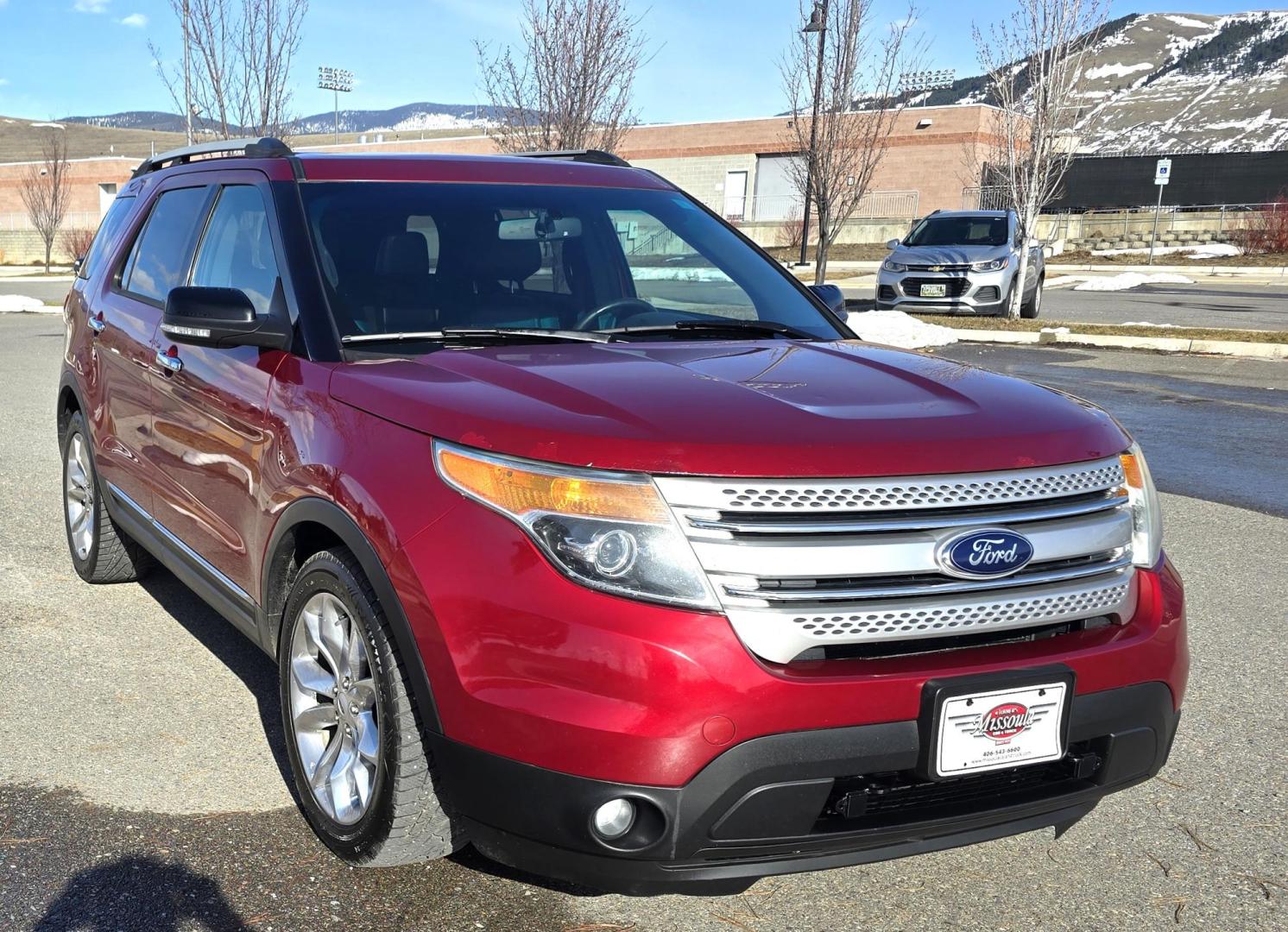 2013 Red /Black Ford Explorer XLT FWD (1FM5K7D89DG) with an 3.5L V6 DOHC 24V engine, 6-Speed Automatic transmission, located at 450 N Russell, Missoula, MT, 59801, (406) 543-6600, 46.874496, -114.017433 - Photo#5